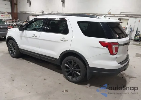2018 Ford Explorer Xlt z USA, uszkodzony, nr VIN 1FM5K8D89JGC50842